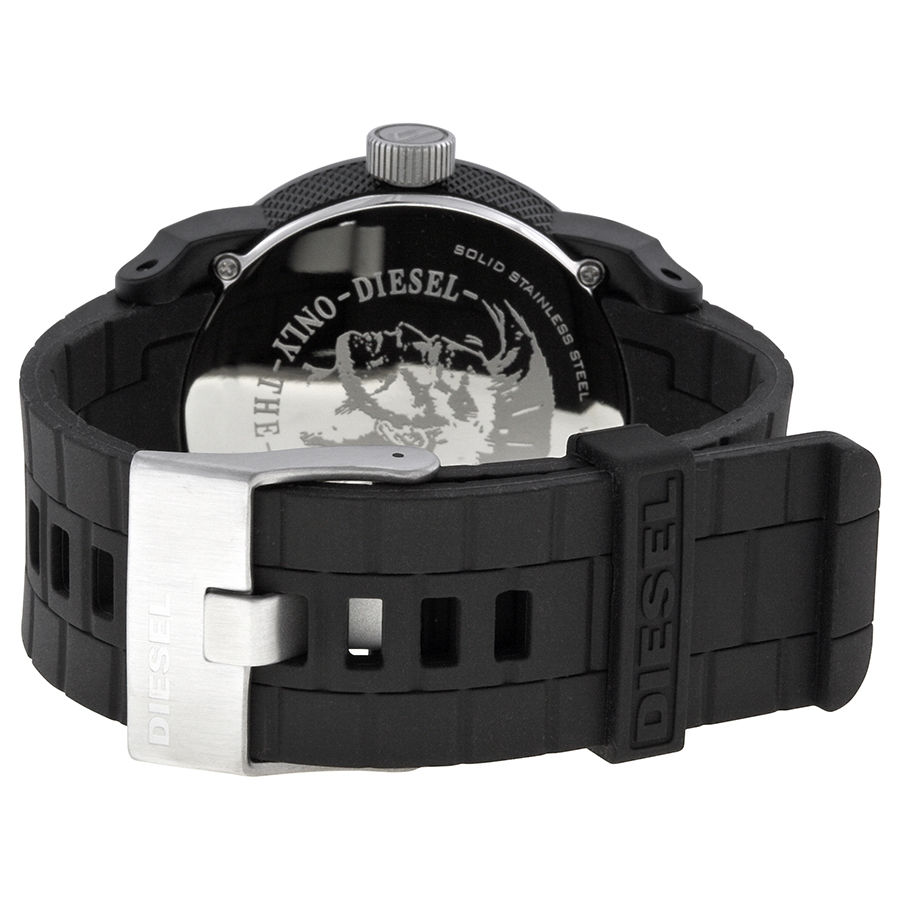 Diesel DZ1437 นาฬิกา ชาย-หญิง Diesel รุ่น DZ1437, Double Down Black Dial Unisex Watch