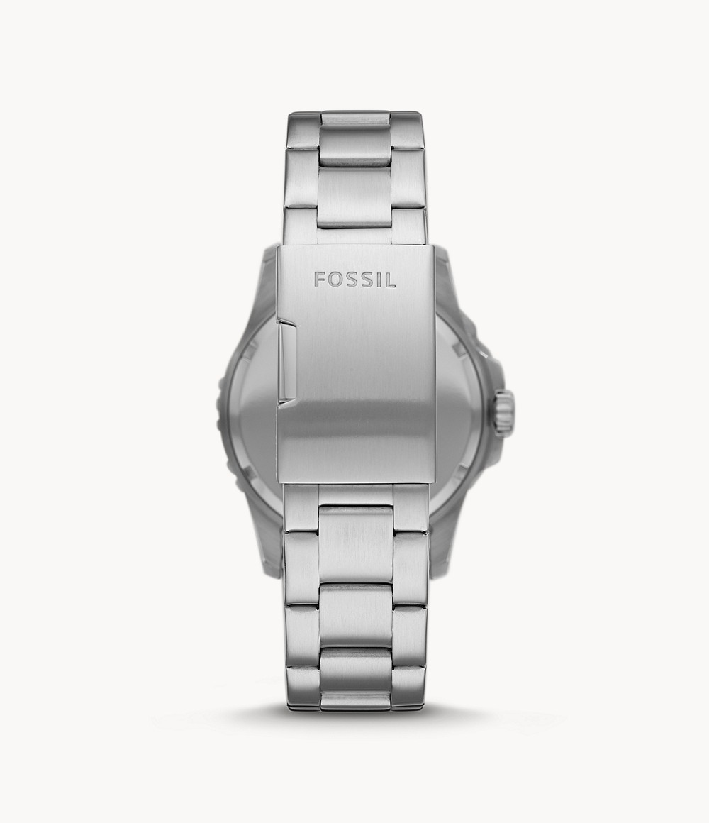 Fossil FS5652 นาฬิกาผู้ชาย FB-01 Three-Hand Date Stainless Steel Quartz Men's Watch