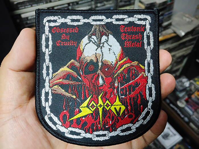 SODOM 'Obsessed By Cruelty' Woven Patch อาร์มแบบทอ