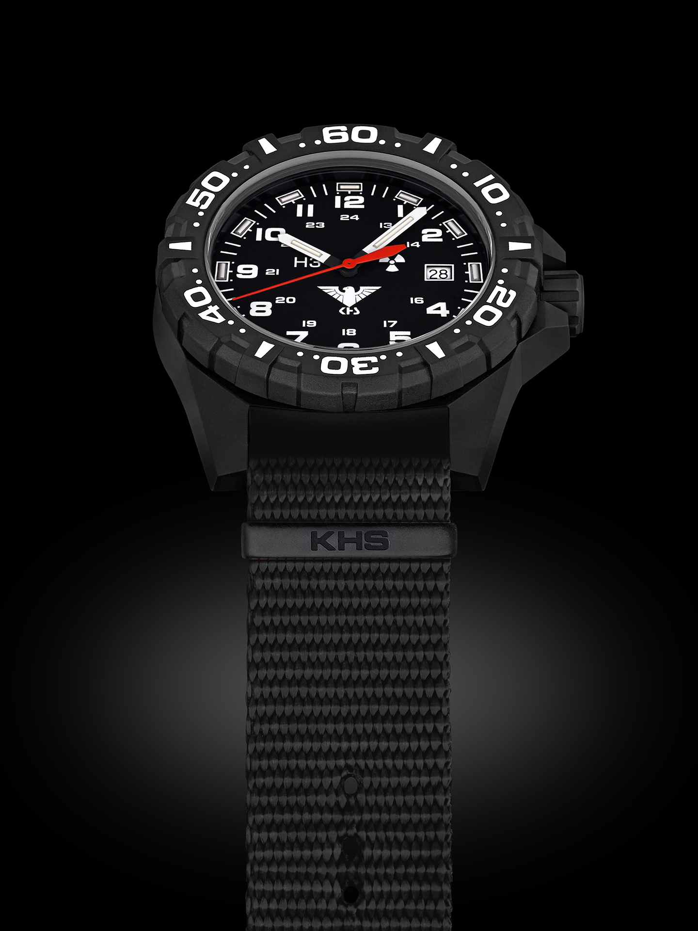 KHS Tactical KHS.RE.NB นาฬิกา KHS Reaper Quartz Watch