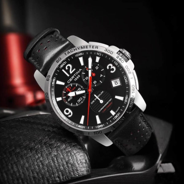 Certina C034.453.16.057.00 นาฬิกาผู้ชาย DS Podium Chronograph Chronometer Lap Timer Quartz Men's Watch