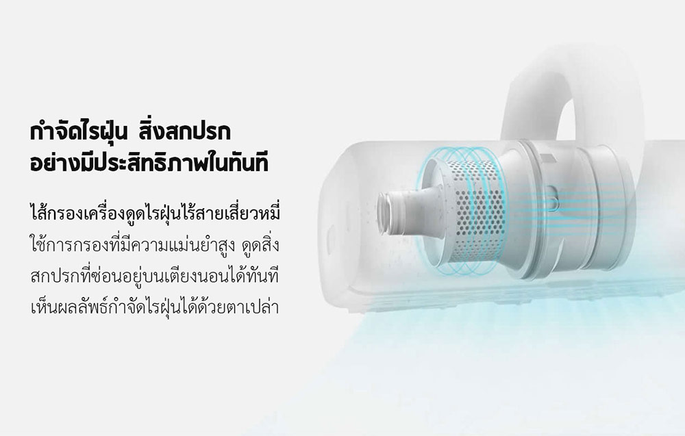 Xiaomi Wireless Mites Vacuum Cleaner Filter - ไส้กรองเครื่องดูดไรฝุ่นไร้สายเสี่ยวหมี่ (2 ชิ้น)