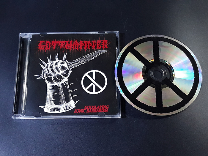 GOTTHAMMER'Godslaying Sonic Barbarism' CD
