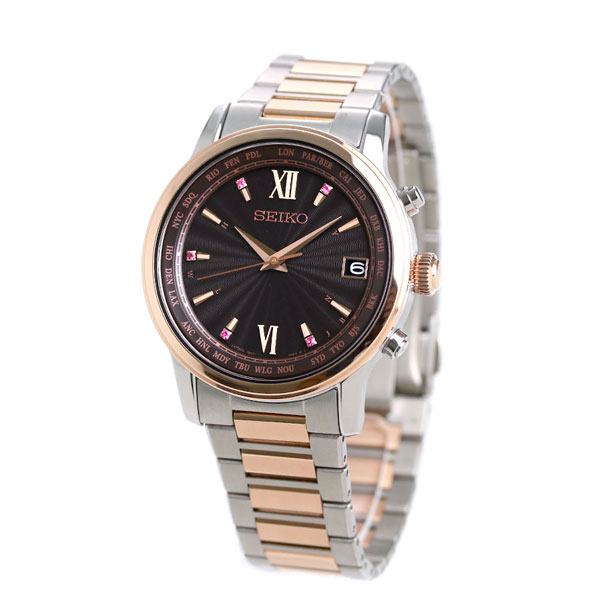 Seiko SAGZ100 นาฬิกาข้อมือผู้ชาย Brigtz Solar Radio Limited Edition 800Pcs. Made in Japan Men's Watch