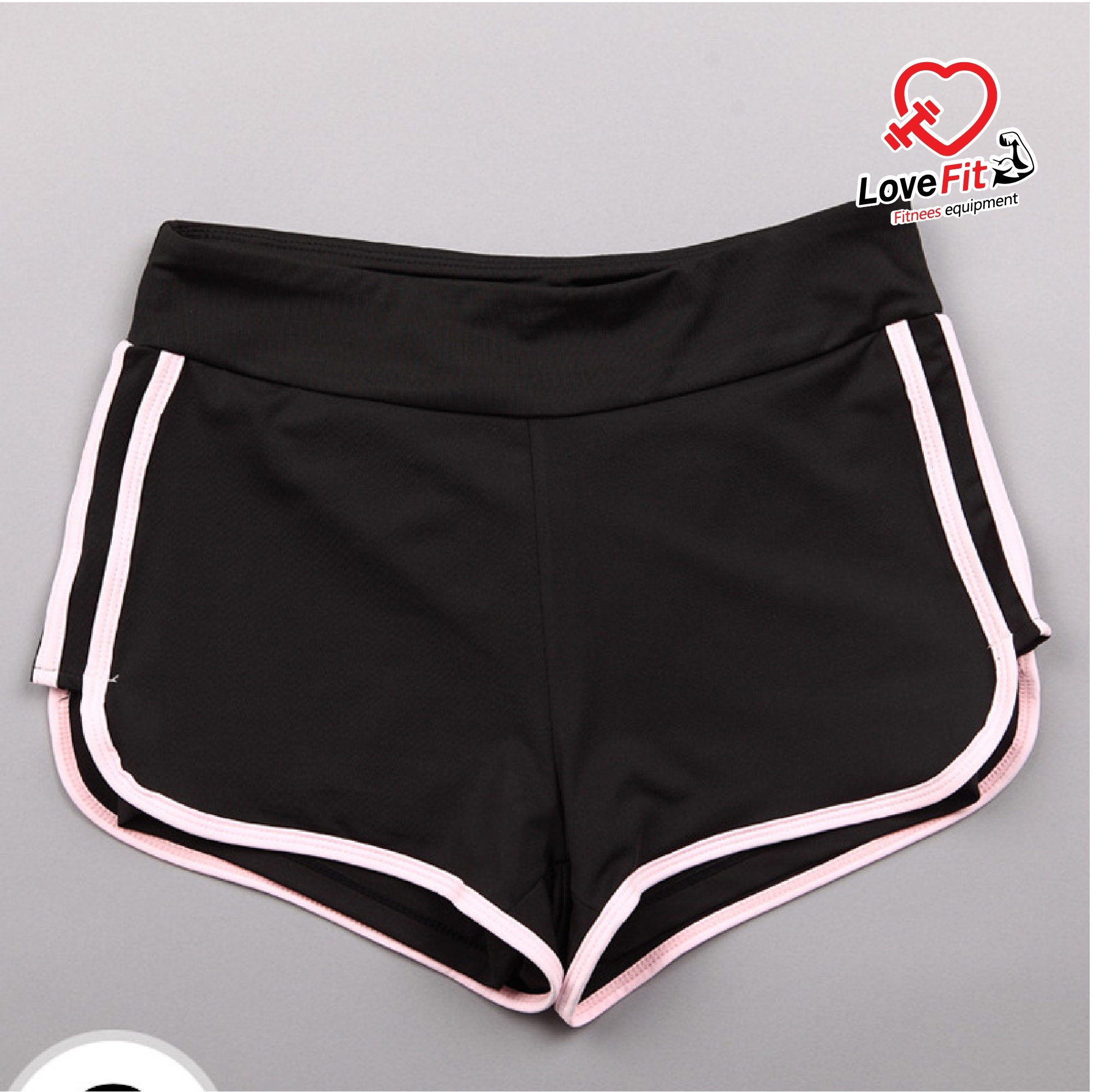 กางเกงออกกำลังกายผู้หญิง ขาสั้นมีซับในรุ่นV2 กางเกงวิ่งผู้หญิง กางเกงกีฬาผู้หญิง