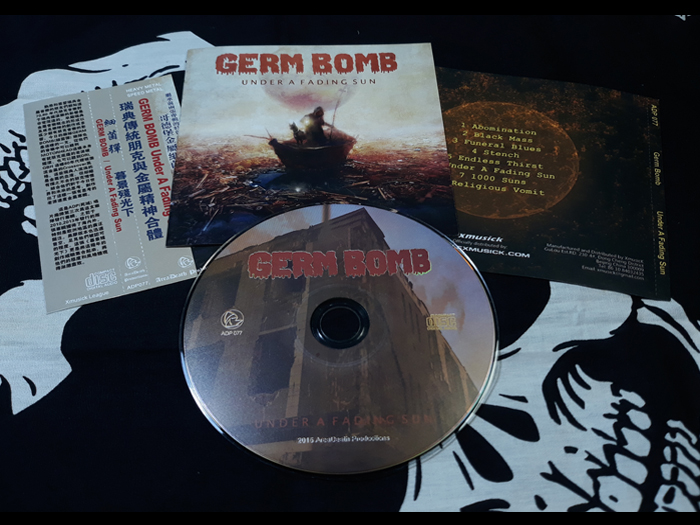 GERM BOMB 'Under A Fading Sun' CD