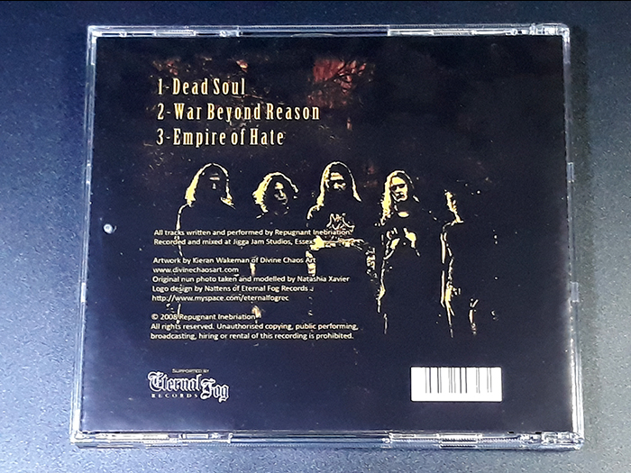 REPUCNANT INEBRIATION'Empire Of Hate' CD.