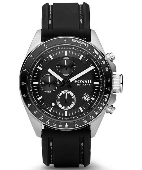 Fossil CH2573 นาฬิกาผู้ชาย Fossil รุ่น CH2573, Decker Chronograph Silicone Men's Watch