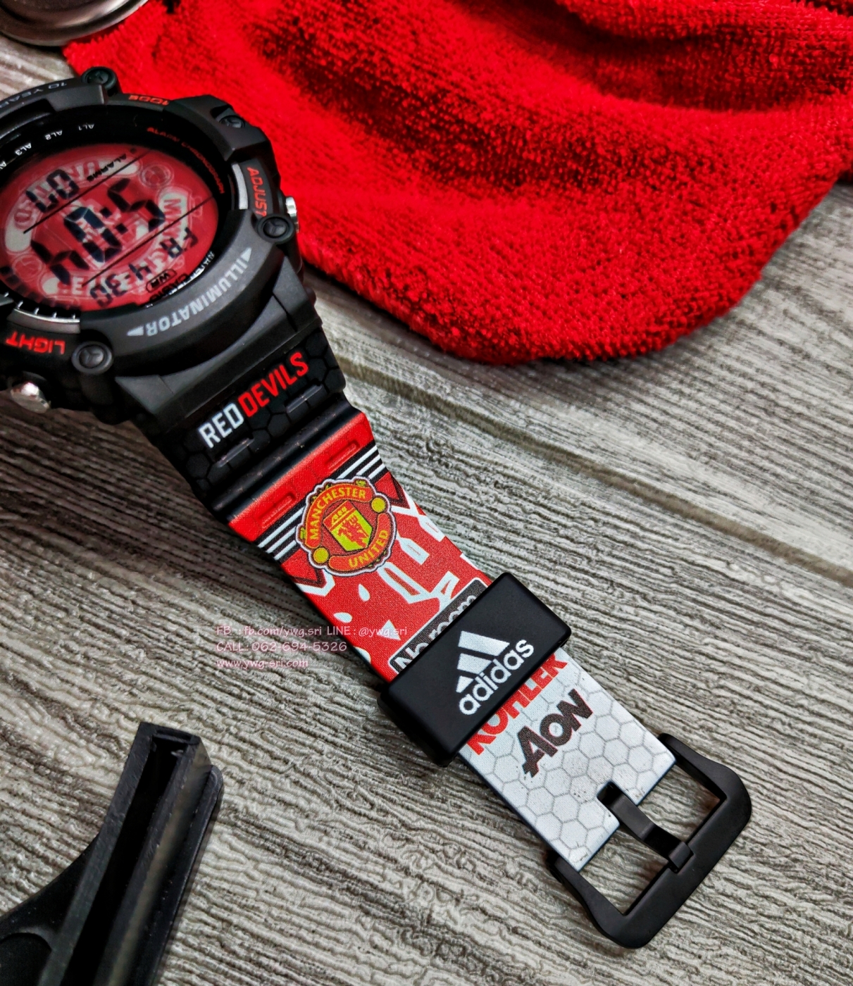 CASIO CUSTOM Man United (AE-1500WH)