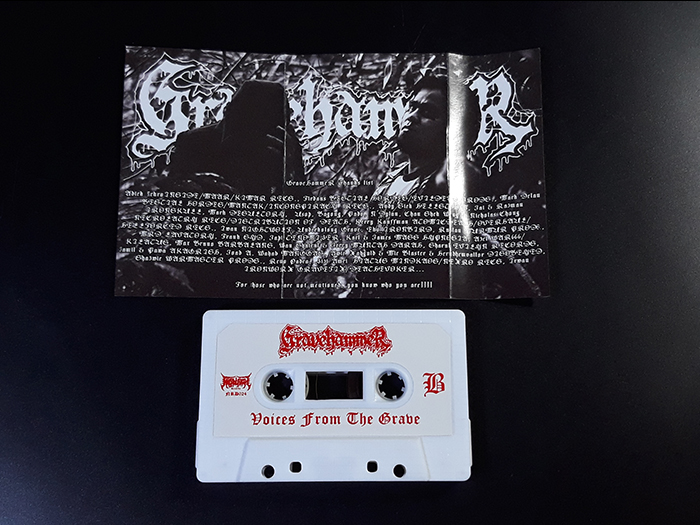 GRAVEHAMMER (Malaysia) 'Voices From The Grave' Tape