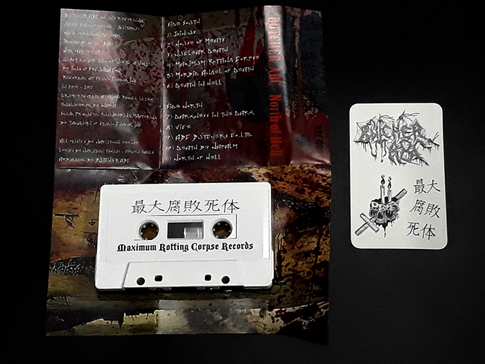 BUTCHER ABC 'North of Hell' Tape (Maximum Rotting Corpse Recs. version)