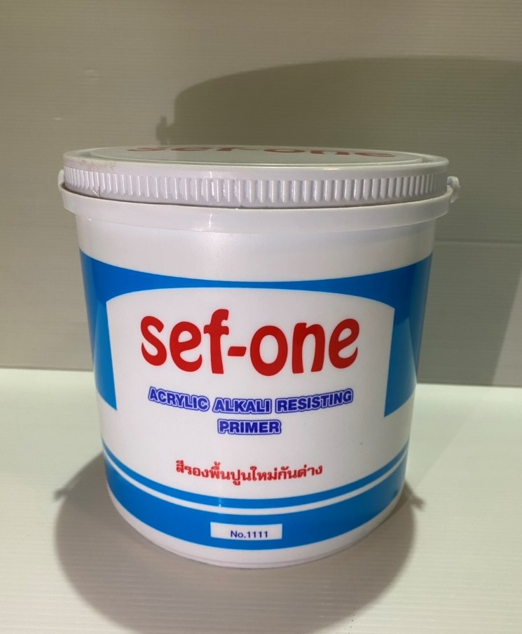 สีรองพื้นปูนใหม่กันด่าง แกลลอน SEF ONE