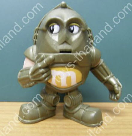 M&M สีเหลือง แต่งชุด Star Wars (A)