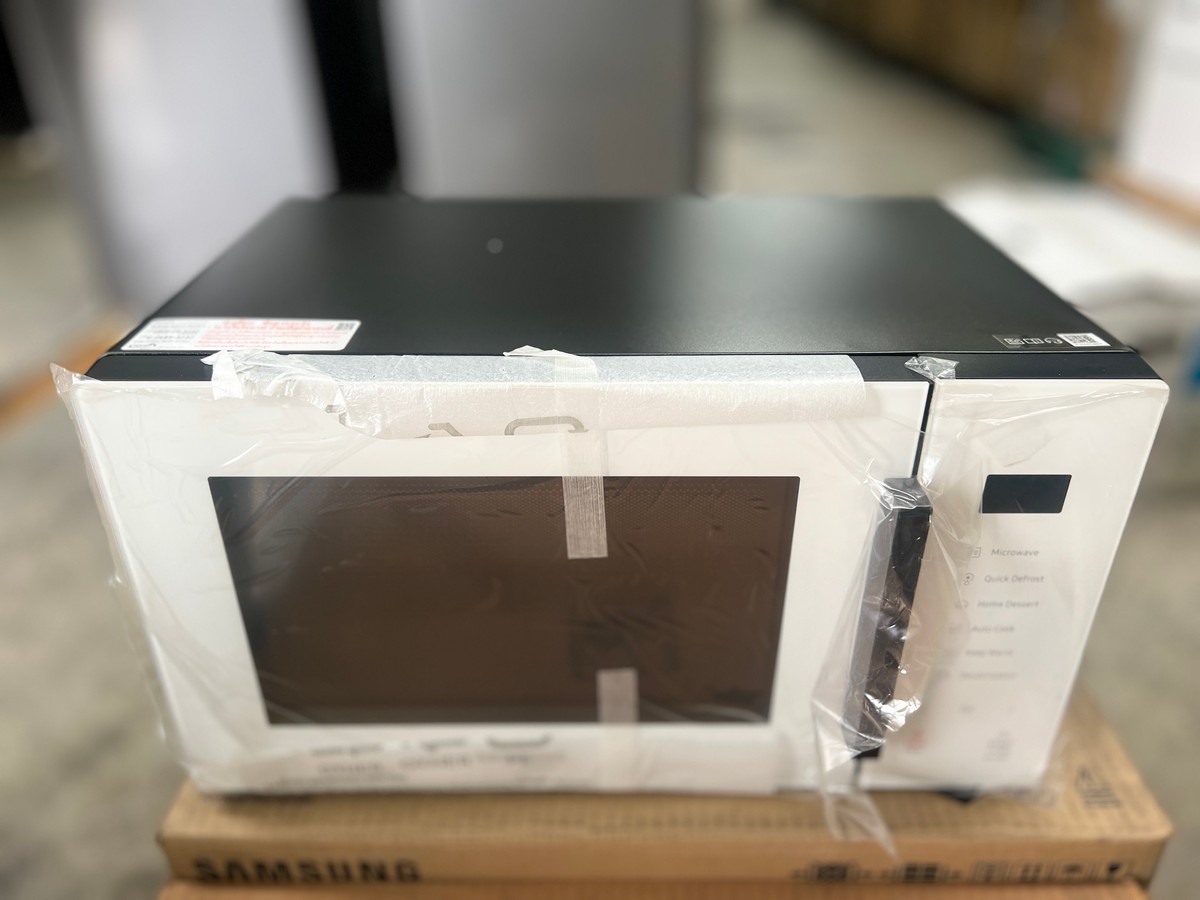 MS23T5018AW/ST [ผ่อน0%] Samsung ไมโครเวฟ SOLO (800 วัตต์, 23 ลิตร, สี Pure White (ชลบุรีส่งฟรี)