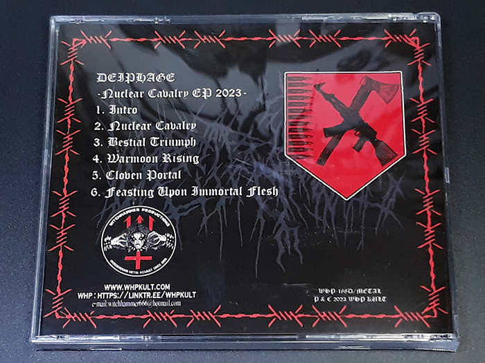 DEIPHAGE 'Nuclear Cavalry' Ep 2023 CD.