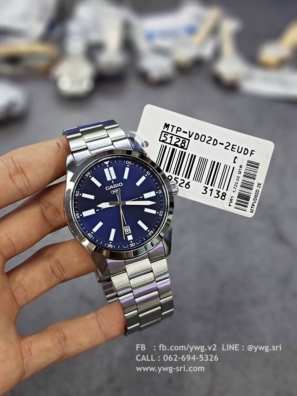 CASIO รุ่น MTP-VD02D-2EUDF