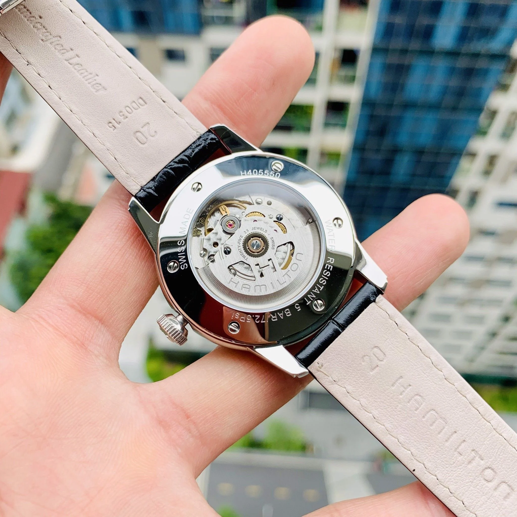 Hamilton H40555781 นาฬิกาผู้ชาย AMERICAN CLASSIC RAILROAD AUTO Men's Watch