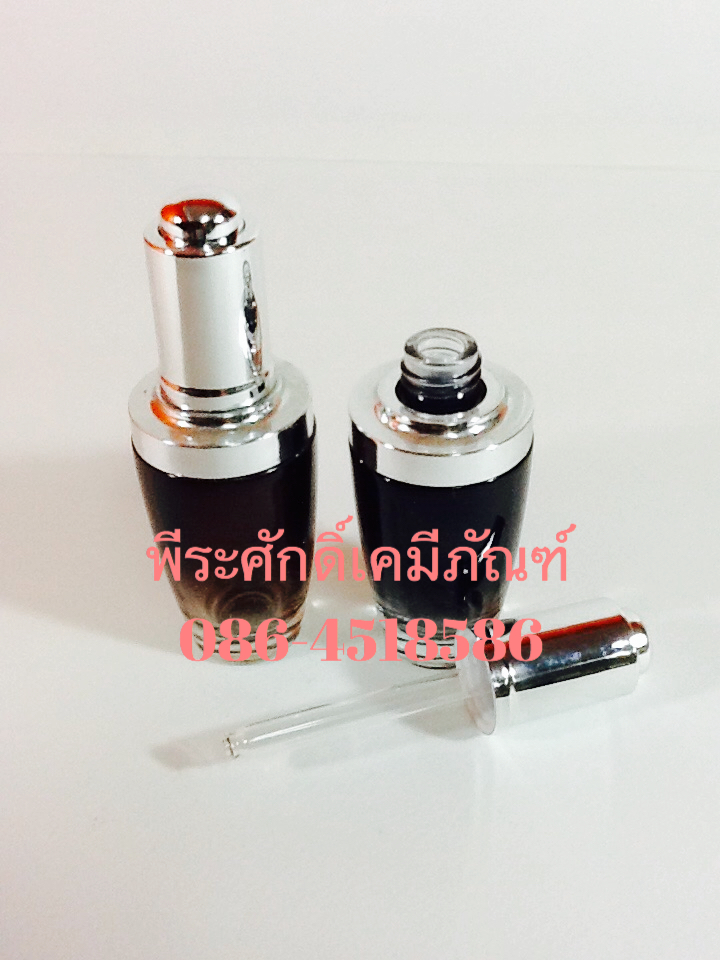 # ขวดเซรั่มหัวกด
