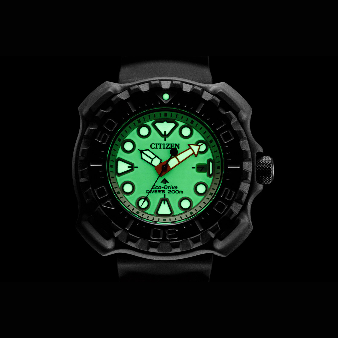 Citizen BN0227-17X นาฬิกาผู้ชาย Promaster Eco-Drive Diver 200 Men's Watch