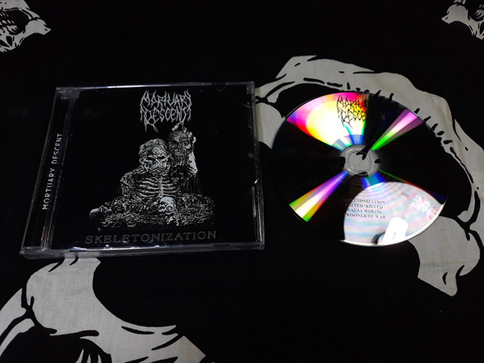 MORTUARY DESCENT ‘Skeletonization’ CD.