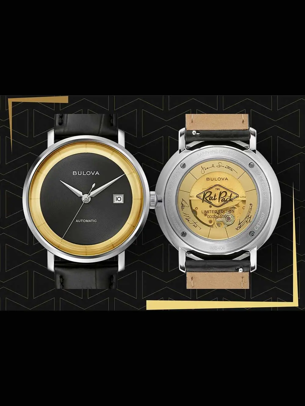 Bulova 96B406 นาฬิาผู้ชาย Automatic Limited edition Men's Watch