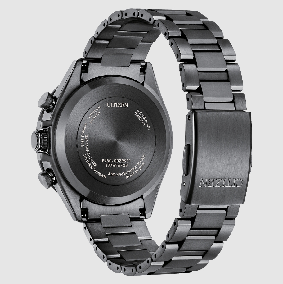 Citizen CC4055-65E นาฬิกาผู้ชาย Eco-Drive Satellite Wave GPS Men's Watch