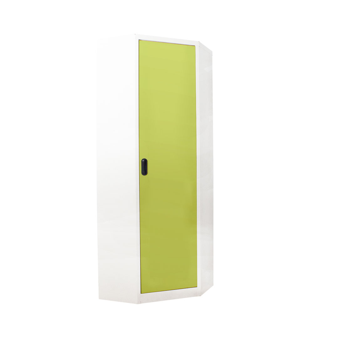 ตู้หนังสือเข้ามุม KIOSK บานเปิดทึบ