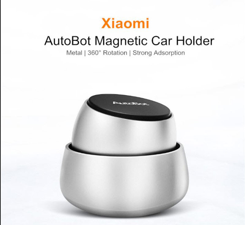 Xiaomi Autobot Q Magnetic Phone Holder - แท่นยึดโทรศัพท์แบบแม่เหล็ก (สีเงิน)