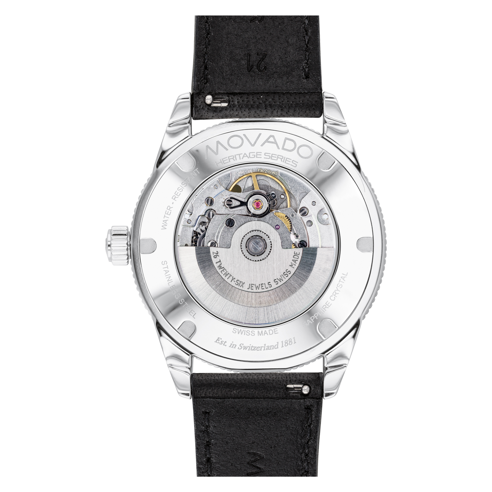 Movado 3650107 นาฬิกาผู้ชาย Heritage Series Automatic Men's Watch