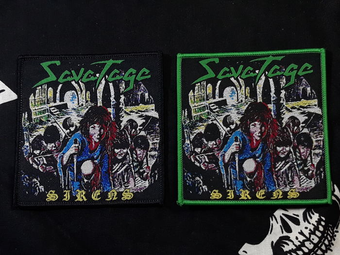 SAVAGTAGE 'Sirens' Woven Patch (อาร์มแบบทอ)