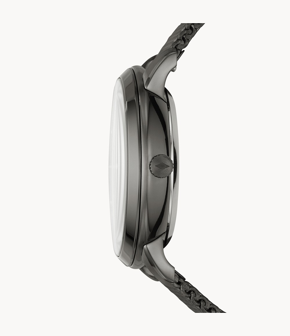 Fossil ME3185 นาฬิกาผู้ชาย Neutra Automatic Smoke Men's Watch