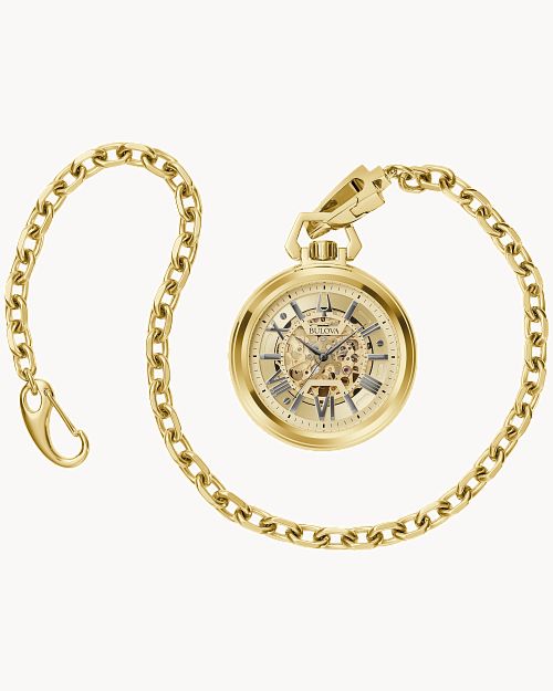 Bulova 97A178 นาฬิกาพก Classic Sutton Automatic Pocket Watch