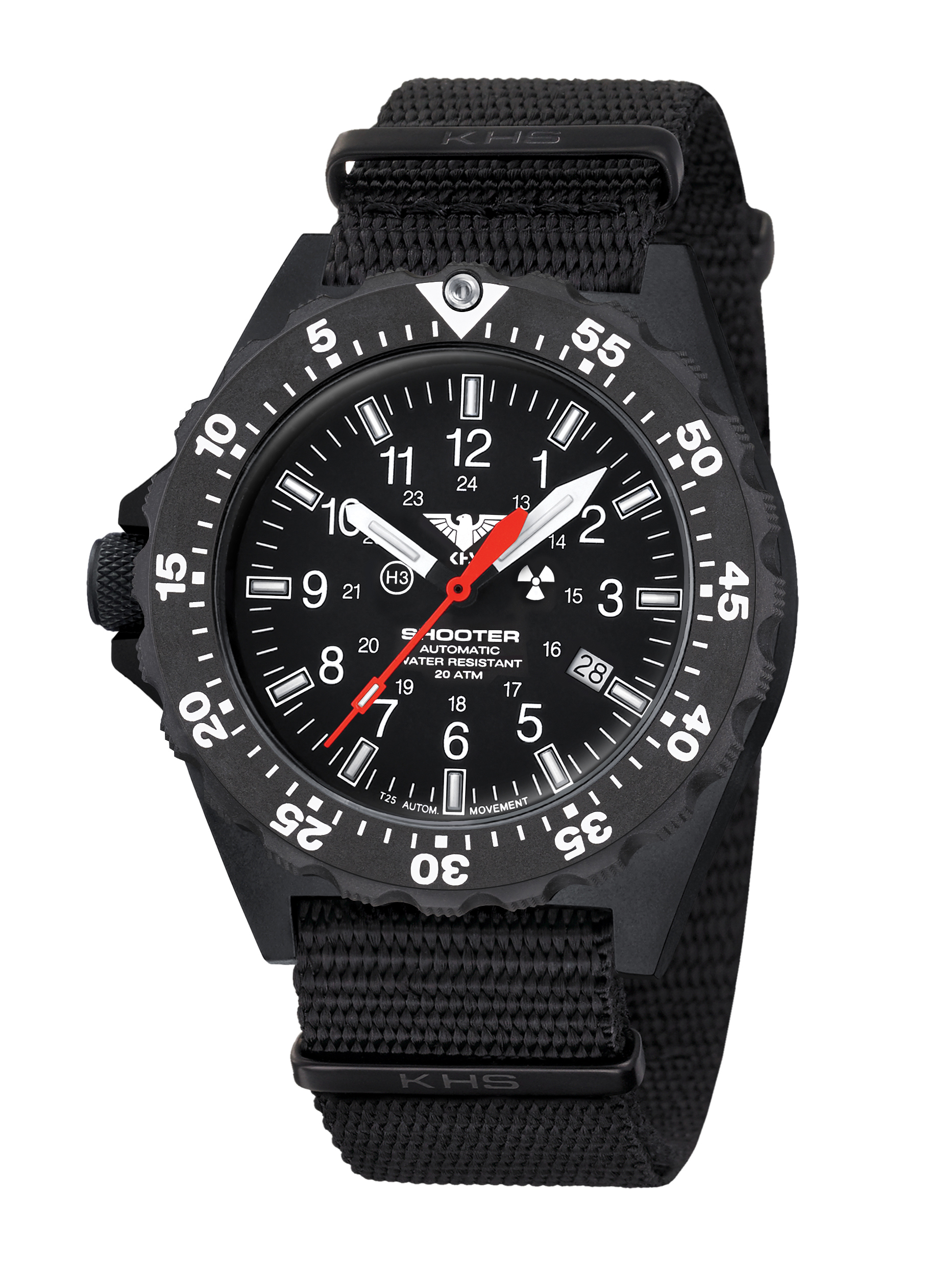 KHS Tactical KHS.SH2AOT.NB นาฬิกา Shooter MKII Automatic Watch