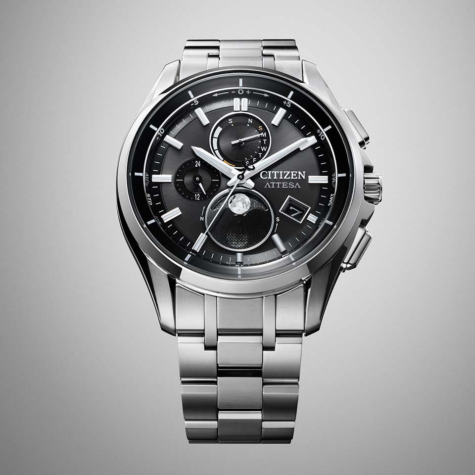 Citizen BY1001-66E นาฬิกาผู้ชาย Attesa Radio Controlled Eco-Drive Titanium Men's Watch