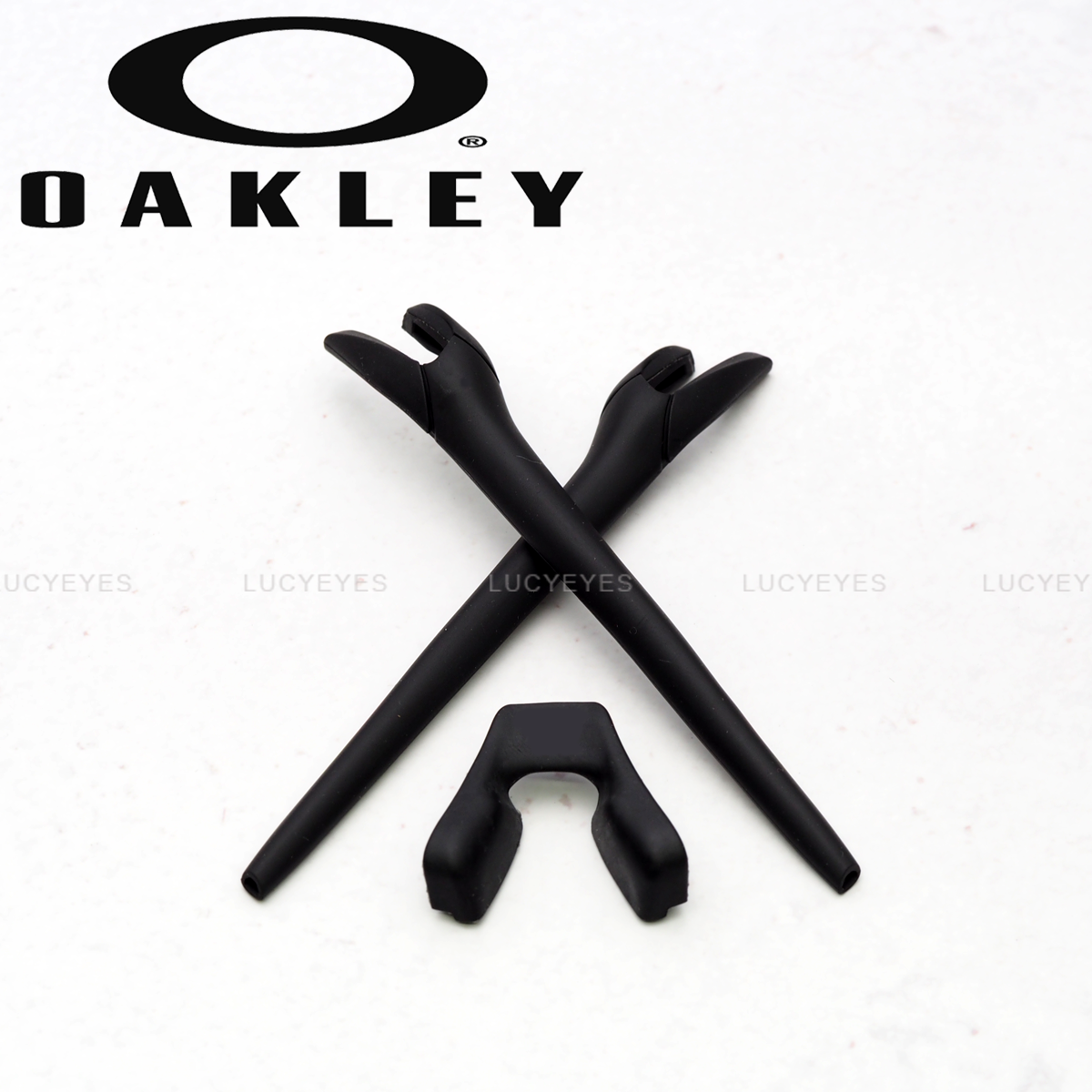 ชุดยางขาแว่น + แป้นจมูก OAKLEY OO9442, RADAR EV ADVANCER สีดำ