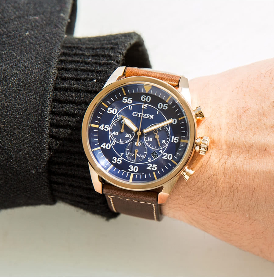 Citizen CA4213-26L นาฬิกาผู้ชาย Eco-Drive Chronograph Men's Watch