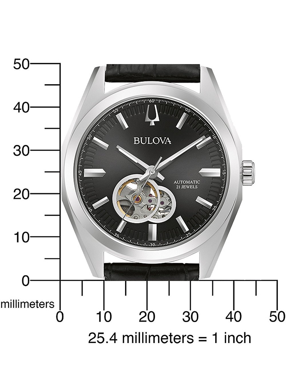 Bulova 96A273 นาฬิาผู้ชาย Surveyor Automatic Men's Watch