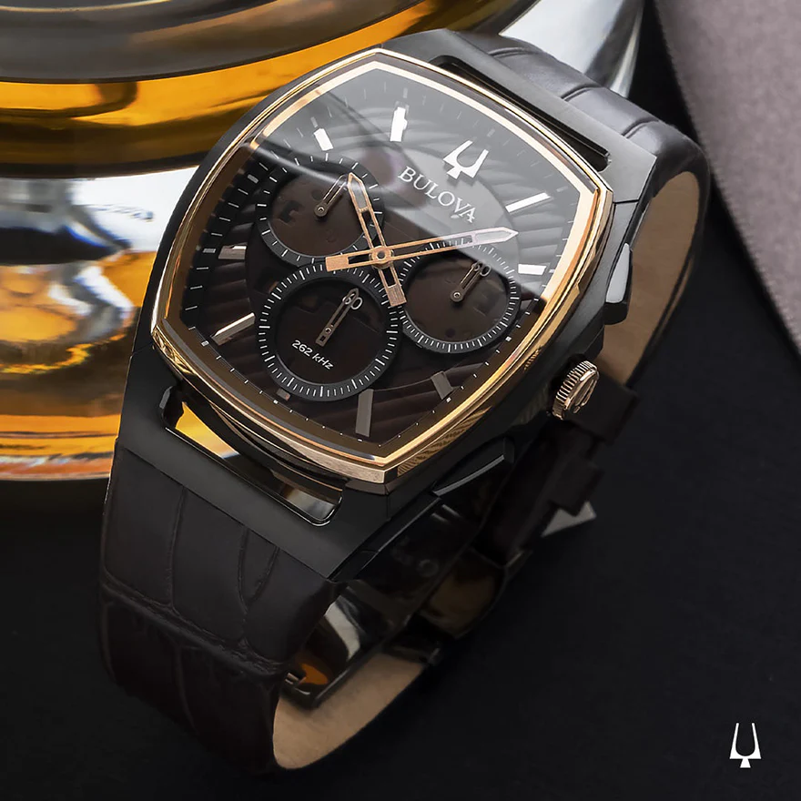 Bulova 98A264 นาฬิาผู้ชาย Curv Chronograph Men's Watch