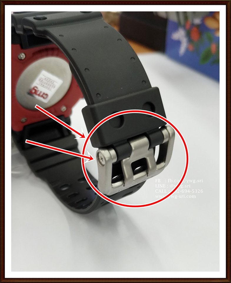ตะขอดำ G-SHOCK รุ่น GX-56 แท้