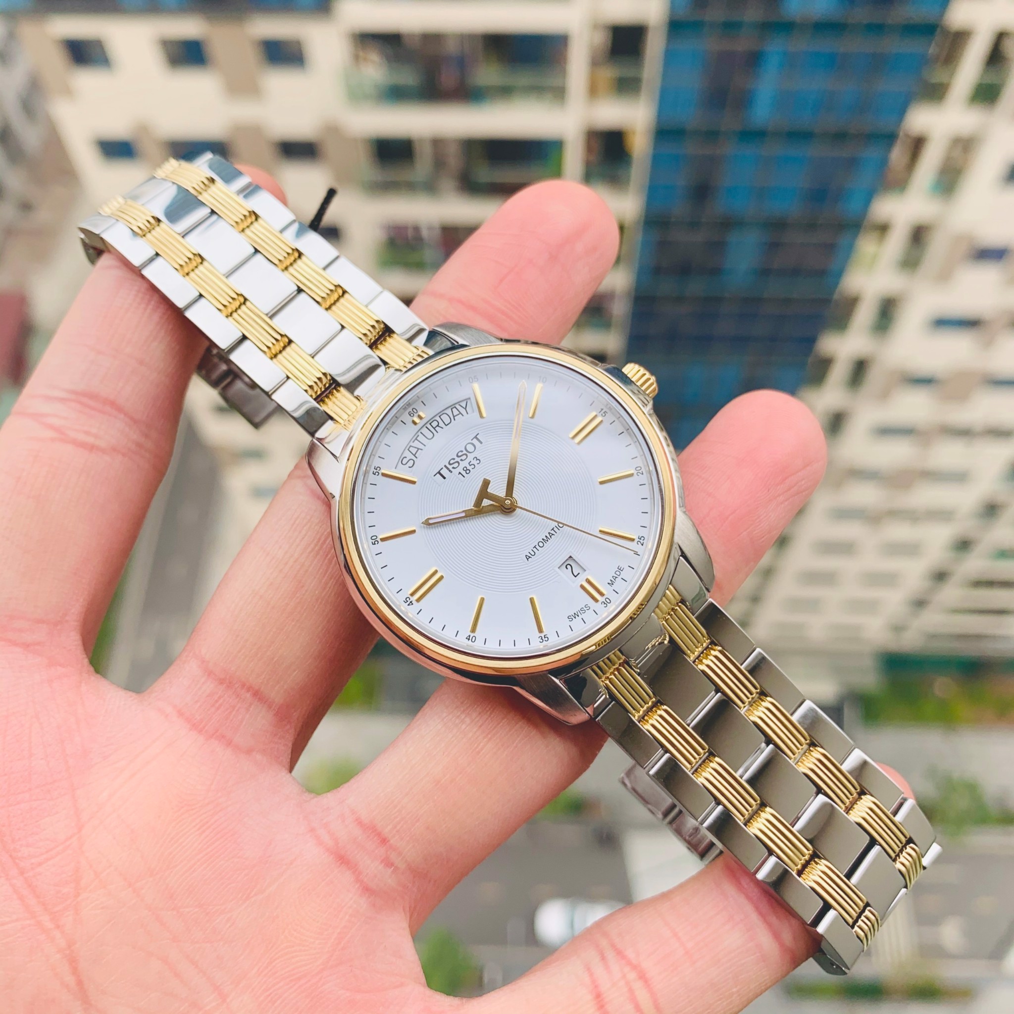 Tissot T065.930.22.031.00 นาฬิกาผู้ชาย T-Classic Automatic III Men's Watch