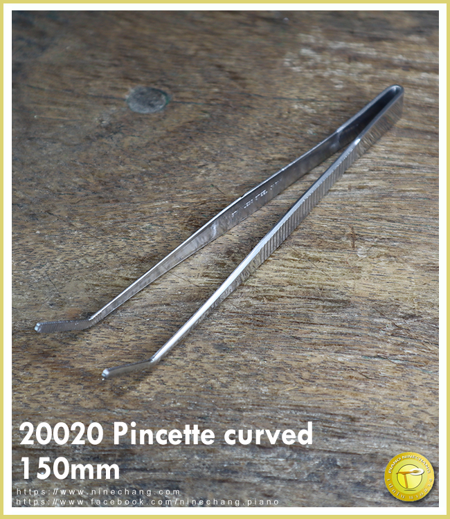 20020 Pincette curved 150mm