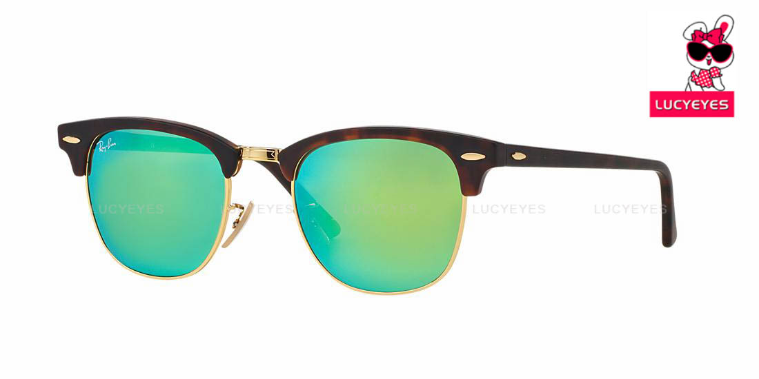 RayBan RB3016 114519 | CLUBMASTER FLASH LENSES