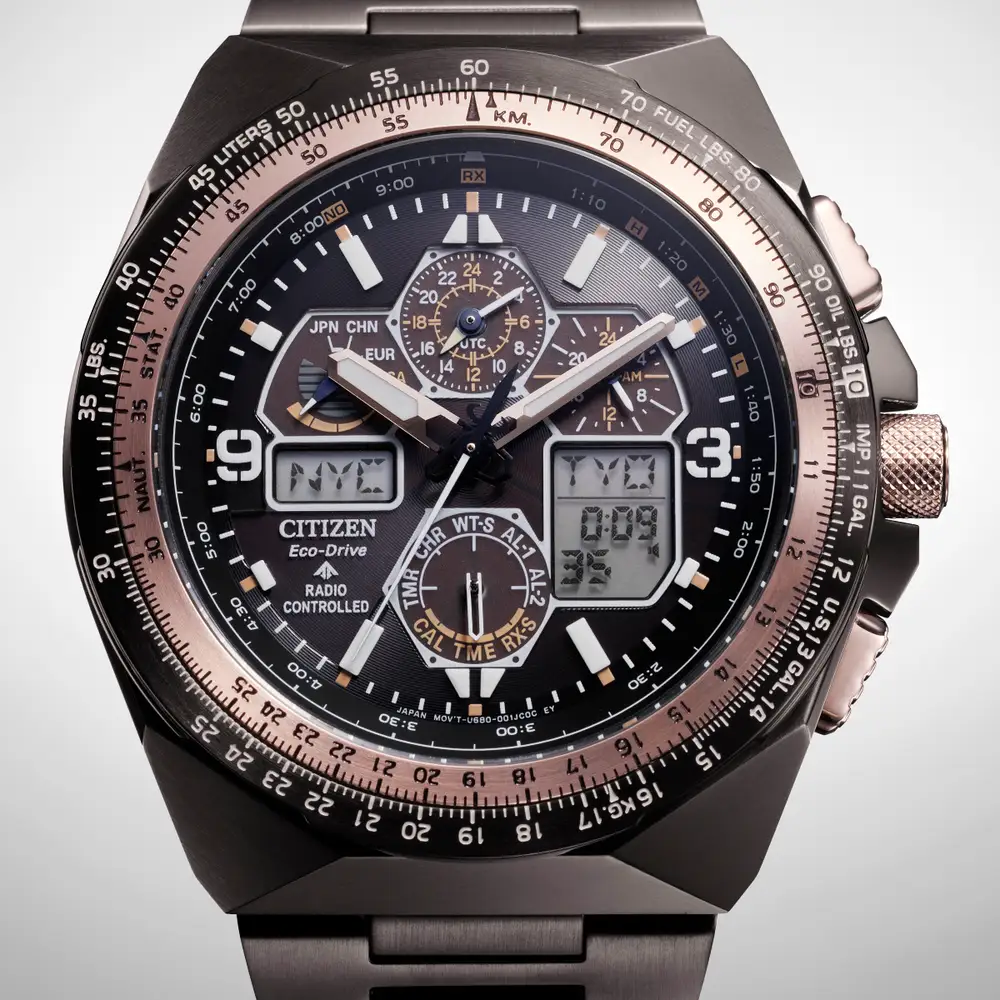 Citizen JY8146-54E นาฬิกาผู้ชาย 35th anniversary Promaster Skyhawk A-T LIMITED EDITION 5600 Pcs. Worldwide Men's Watch