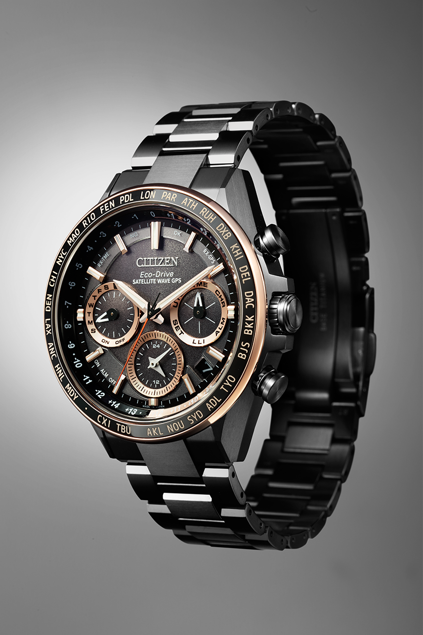 Citizen CC4016-67E นาฬิกาผู้ชาย ATTESA Sattellite Wave GPS Super Titanium Eco-Drive Men's Watch