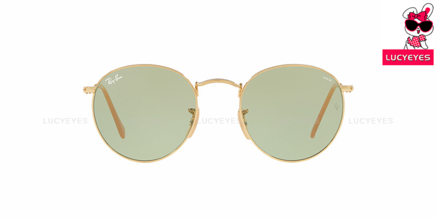 RayBan RB3447 9064/4C ROUND METAL PHOTOCHROMIC