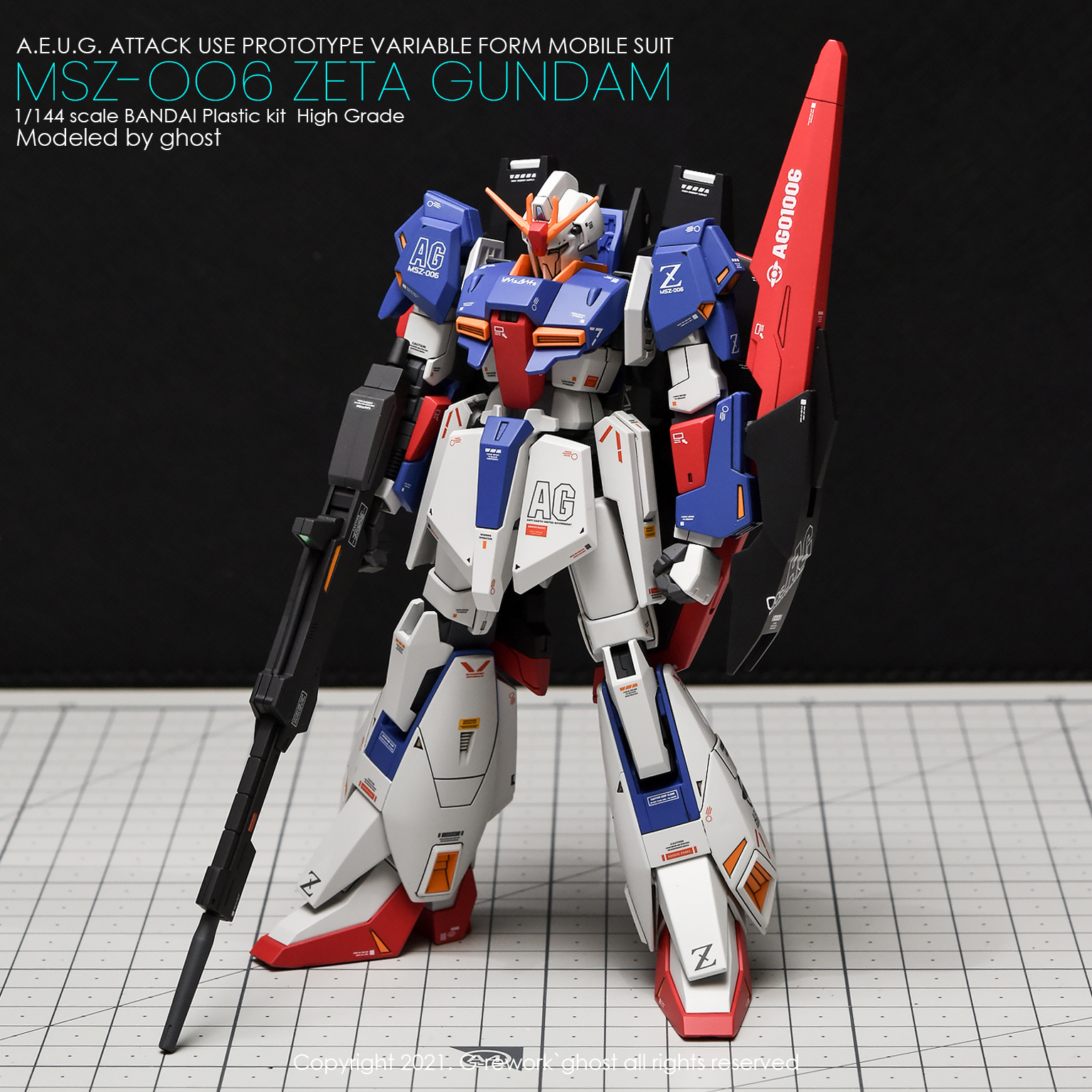 G-REWORK CUSTOM DECAL HG 1/144 MSZ-006 ZETA GUNDAM