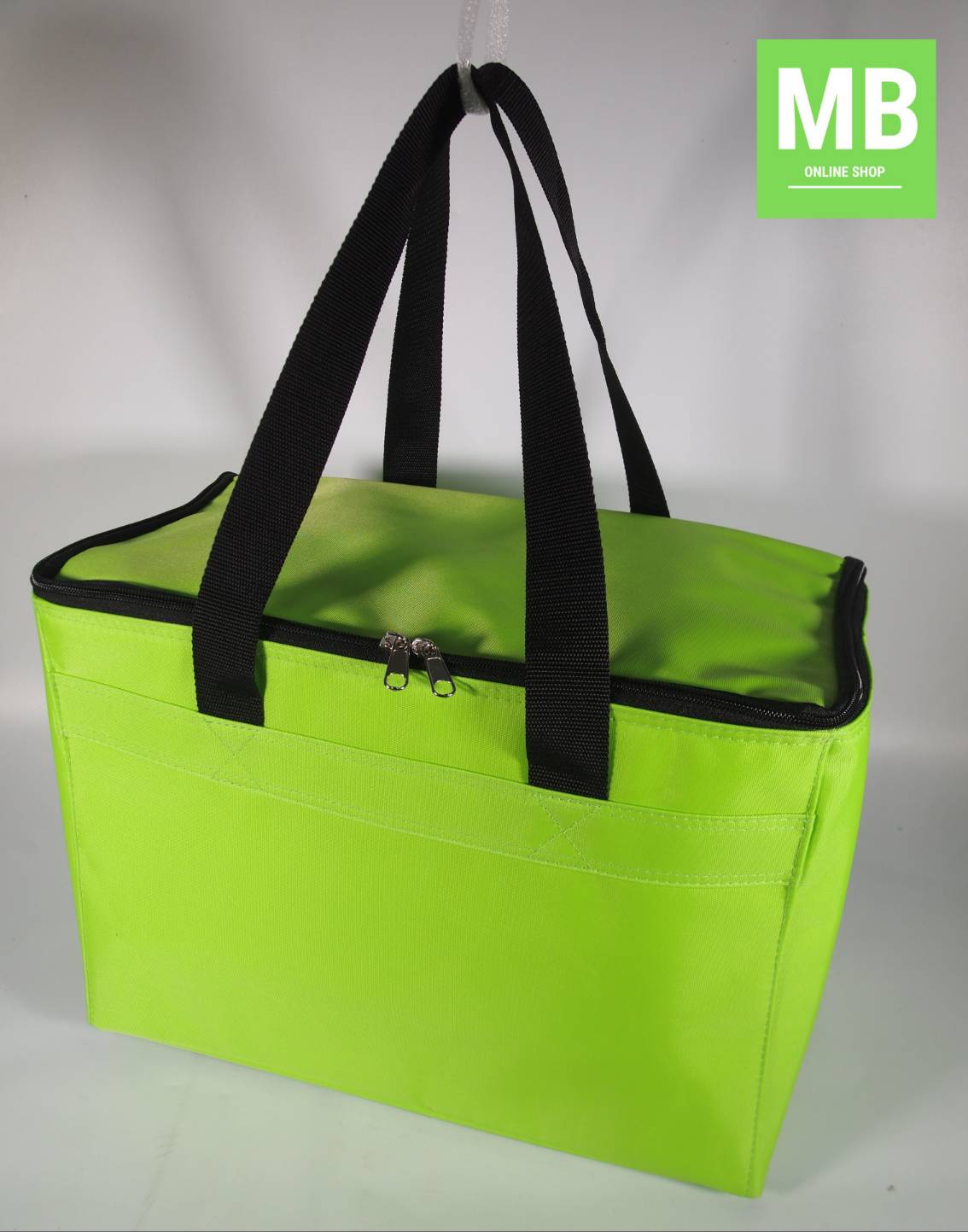 กระเป๋าเก็บความเย็น / ร้อน แบบหูหิ้ว มีให้เลือกทั้งหมด 4 สีค่ะ น้ำเงิน / แดง / เหลือง และเขียว