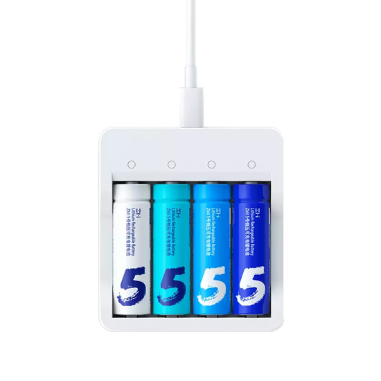 Zmi AA Rechargeable Lithium Battery Set - ชุดถ่านชาร์จ Zmi ขนาด AA