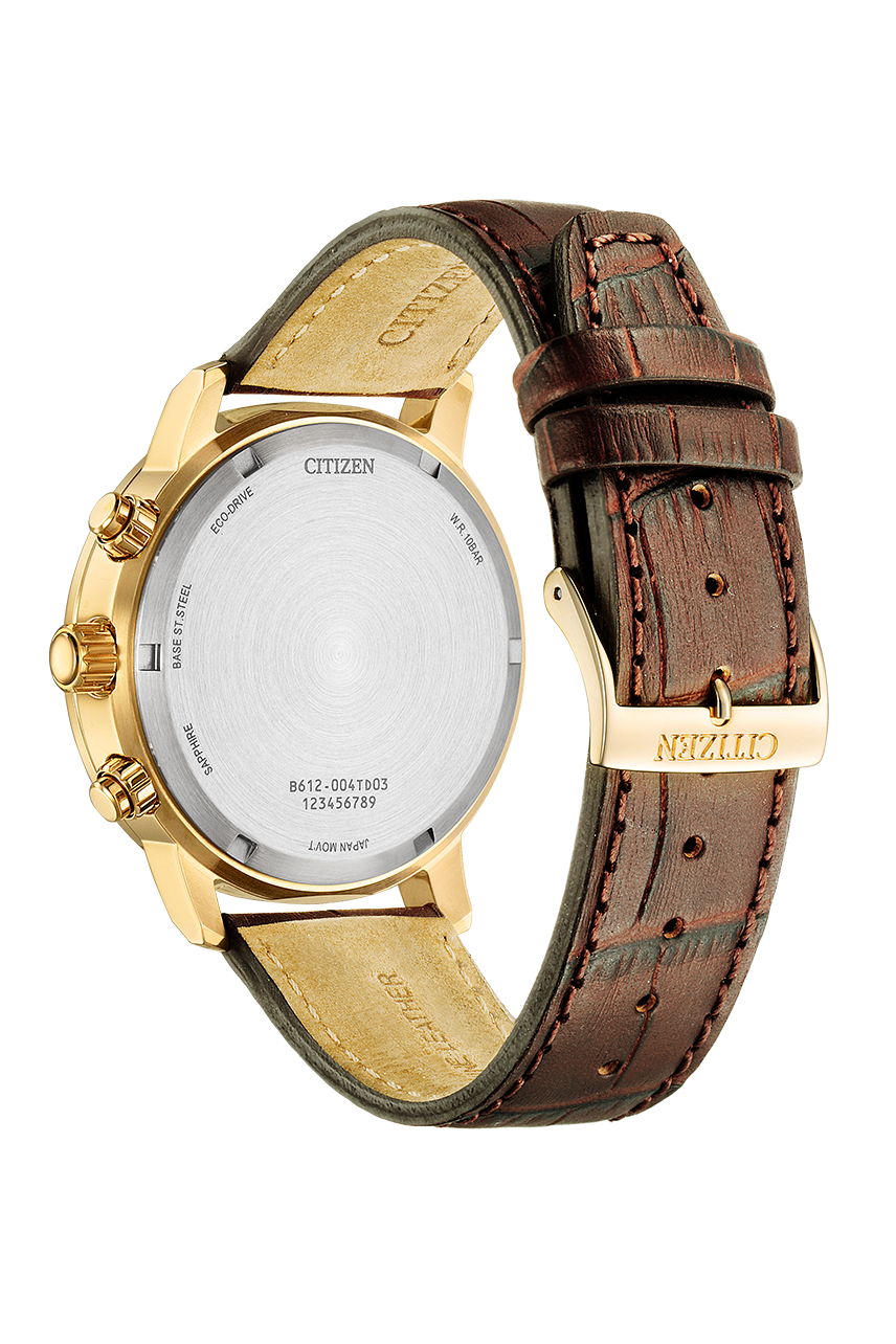 Citizen CA0843-11H นาฬิกาผู้ชาย Eco-Drive Chronograph Men's Watch