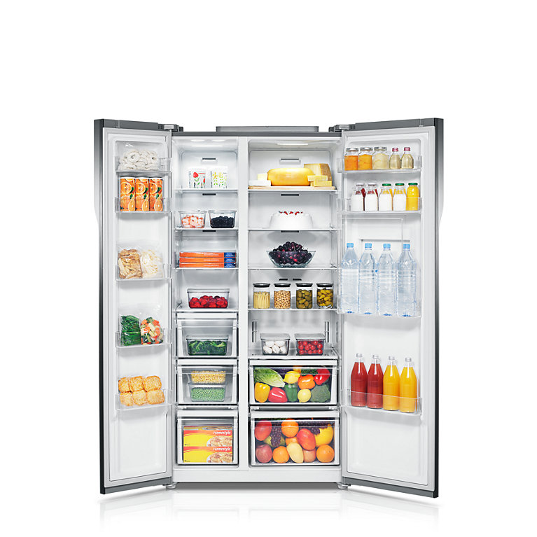 ตู้เย็น ไซด์บายไซด์ SBS 20.6 คิว Samsung RS554NRUA1J/ST